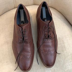 Worn a handful of times. Too small for my size. Great dress shoe.